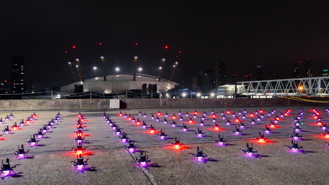 China new year drone show 2031