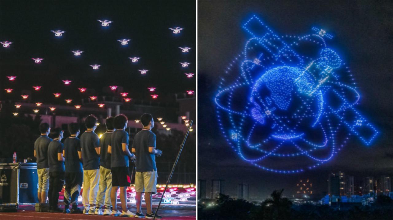 China new year drone show 2031